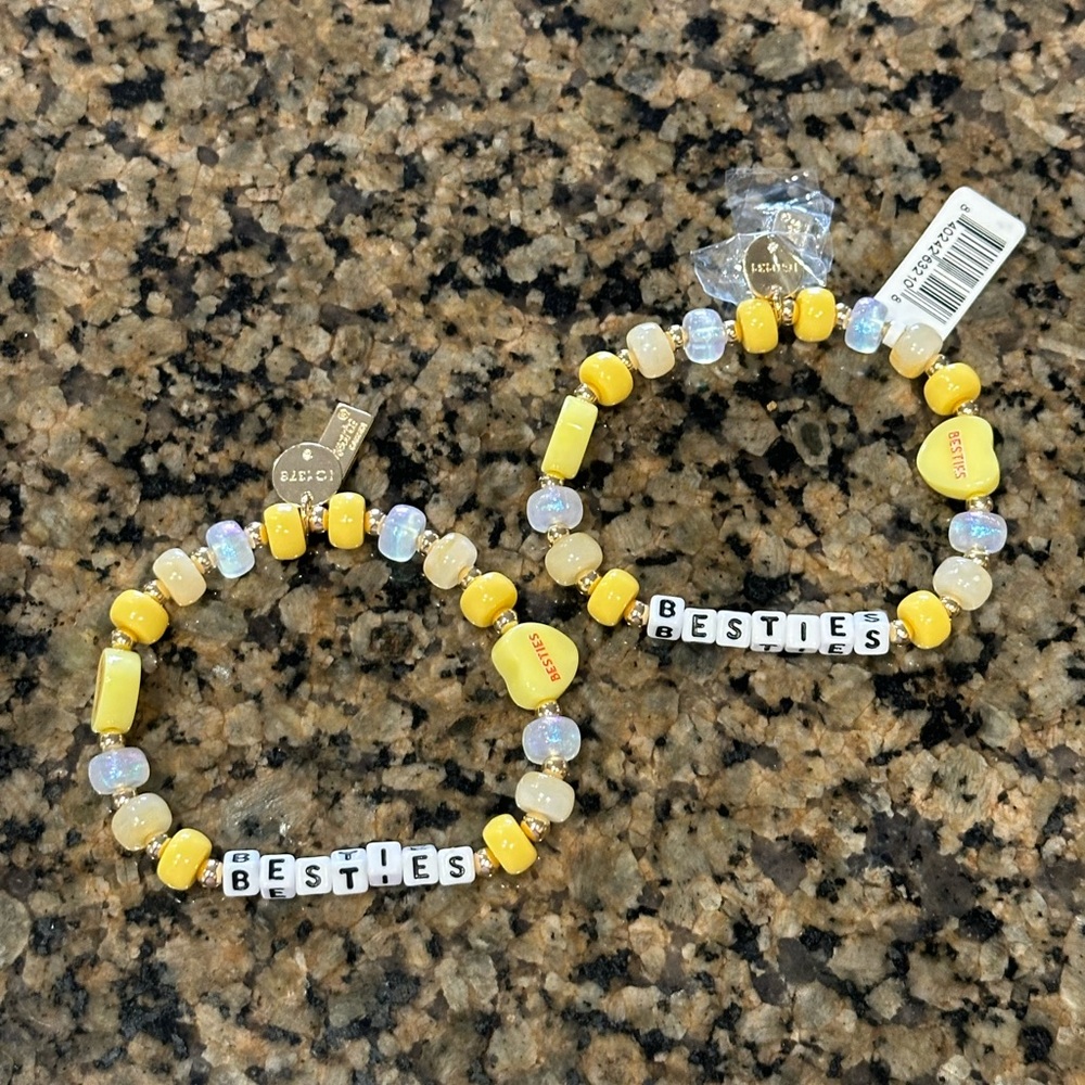 Besties little words project bracelets set 2 M/L
